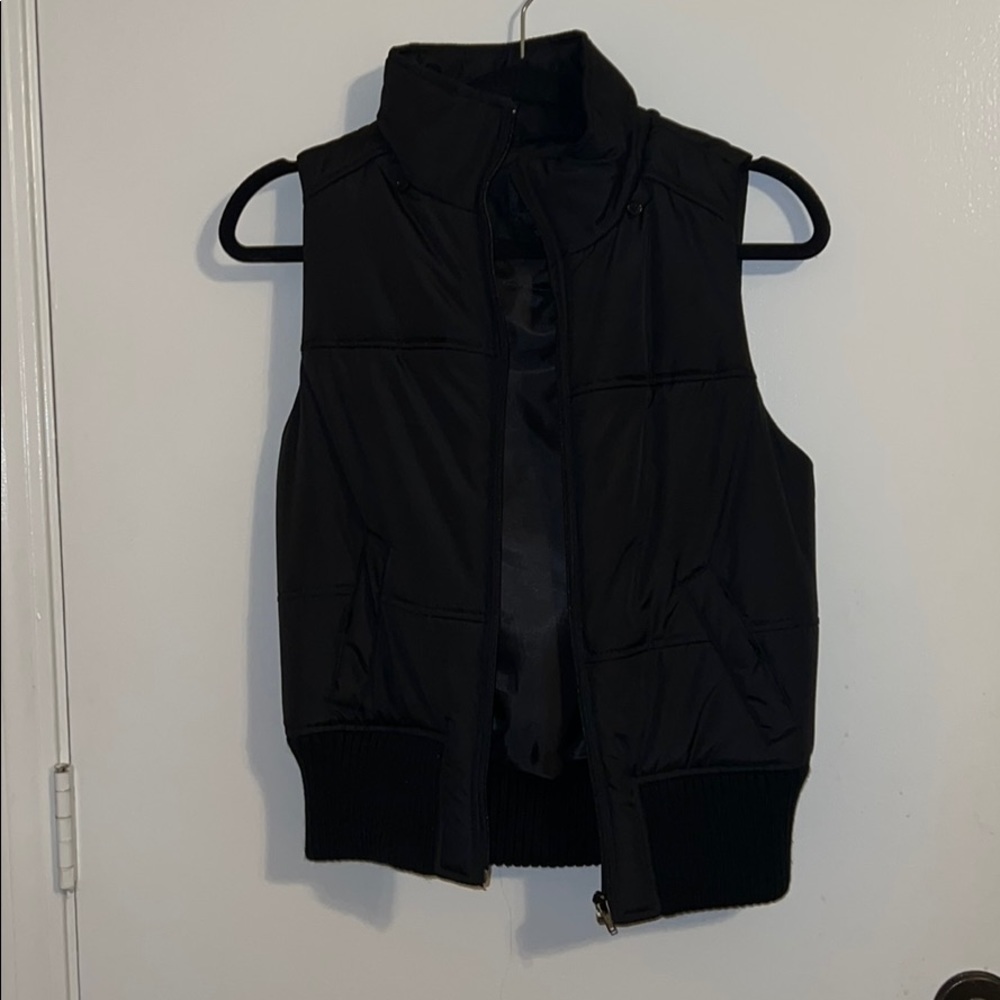 Express Black Slim Vest
